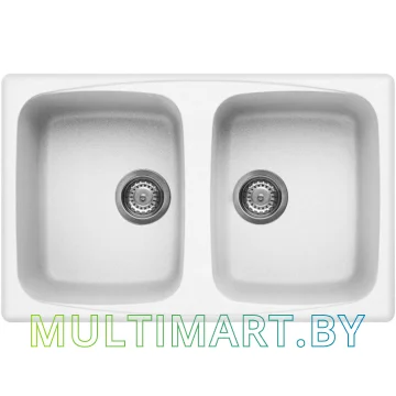 Кухонная мойка Elleci Master 350 Bianco Titano 68
